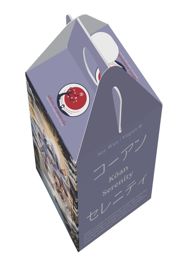 Sakura Aromaworks Japanese Scented Candle | Koan Serenity | Lavender | Subtle Calming & Meditative | for Meditation, Yoga, and Peaceful Evenings - Image 4